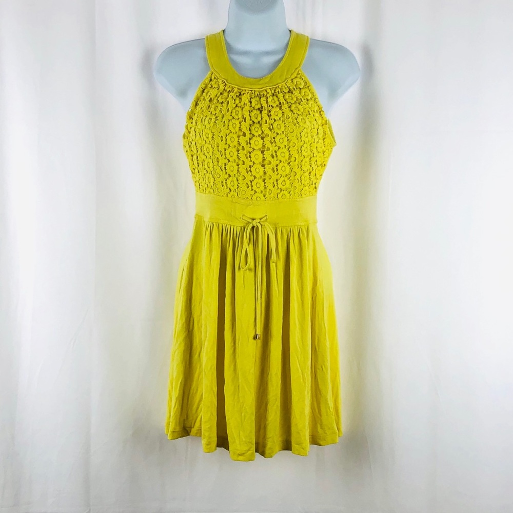 Calvin Klein knit sleeveless mini dress pockets 2 - Picture 2 of 13
